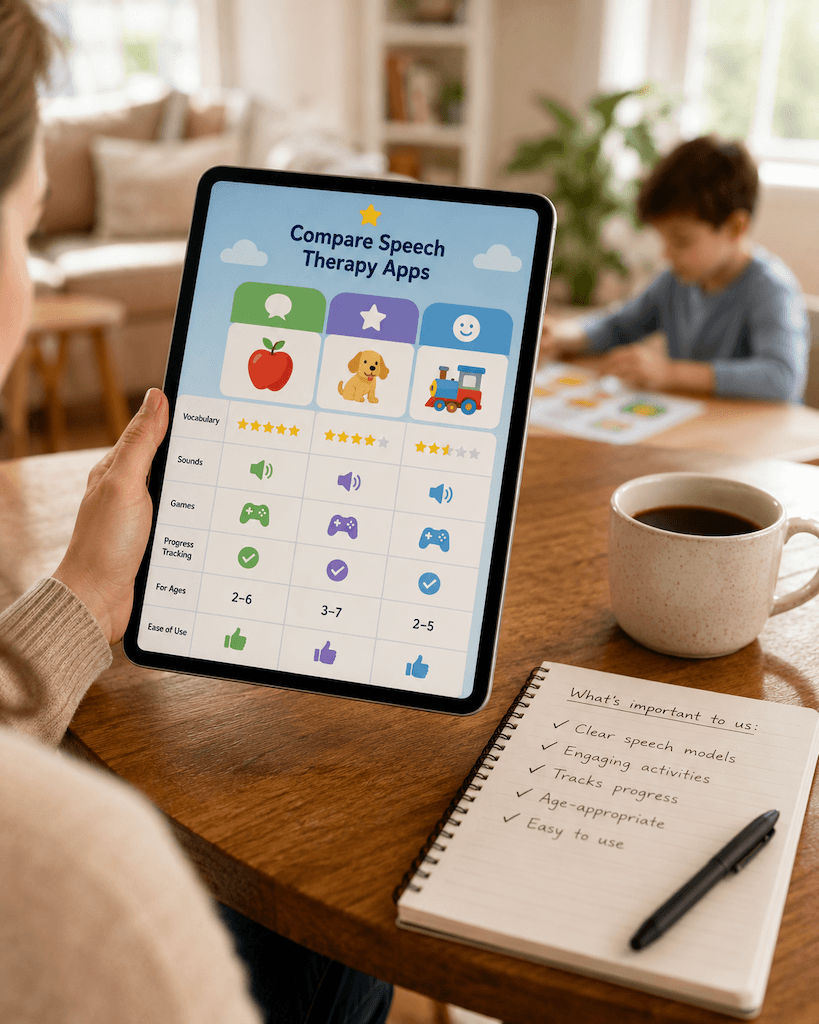 Logopädie-Apps im Vergleich: was wirklich hilft